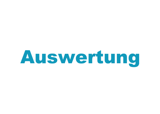 Auswertung